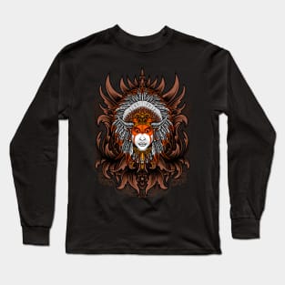 Indian girl tribe Long Sleeve T-Shirt